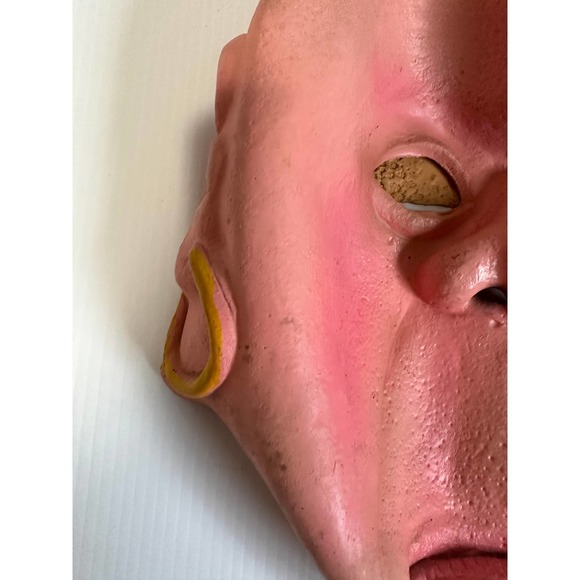 Spearhead Industries Giant Big Creepy Scary Man Mask Halloween Costume Rubber - Picture 4 of 11